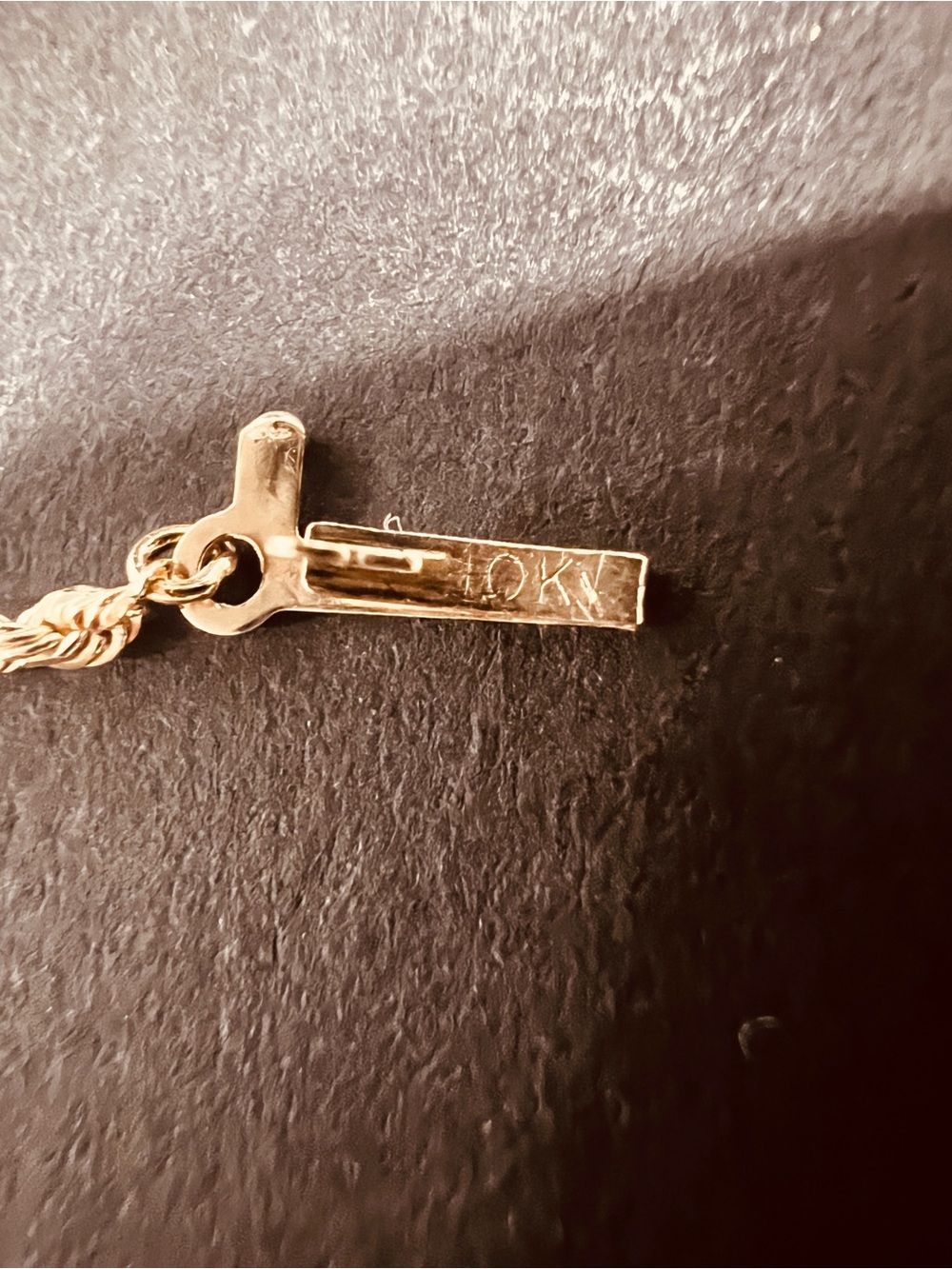 Vintage 10K Twisted Rope Chain - Picture 3 of 6